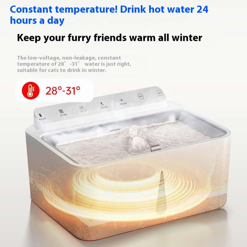 Fontaine thermo-régulée AquaThermo — Eau toujours à la bonne température